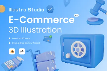 E-Commerce 3D  Pack