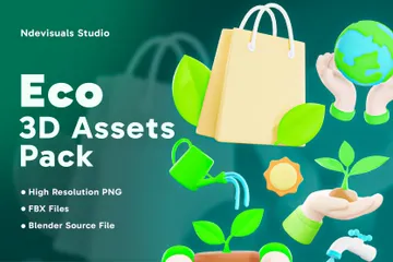Eco 3D Icon Pack