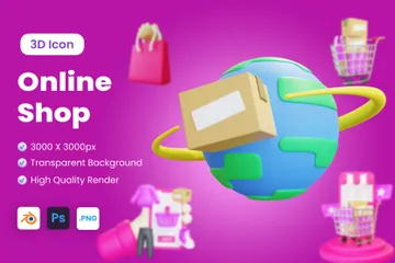 Ecommerce 3D Icon Pack