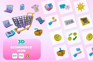 ECOMMERCE 3D Icon Pack