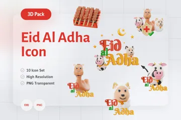 Aïd al-Adha Pack 3D Icon