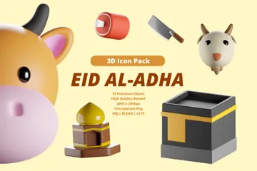 EID AL-ADHA 3D Icon Pack