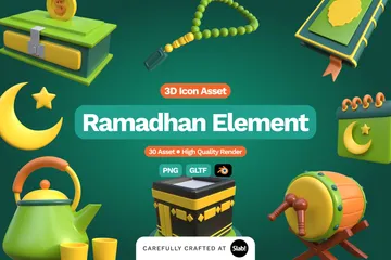 Élément du Ramadan Pack 3D Icon