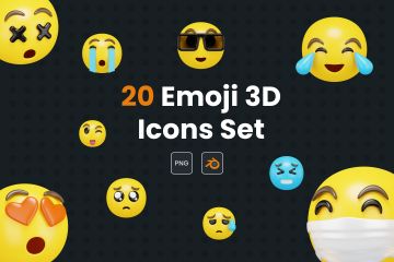 Emoji 3D Illustration Pack