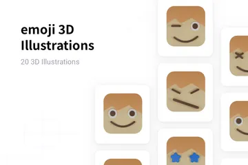 Emoji 3D Illustration Pack