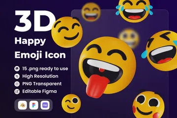 Emoji 3D Icon Pack