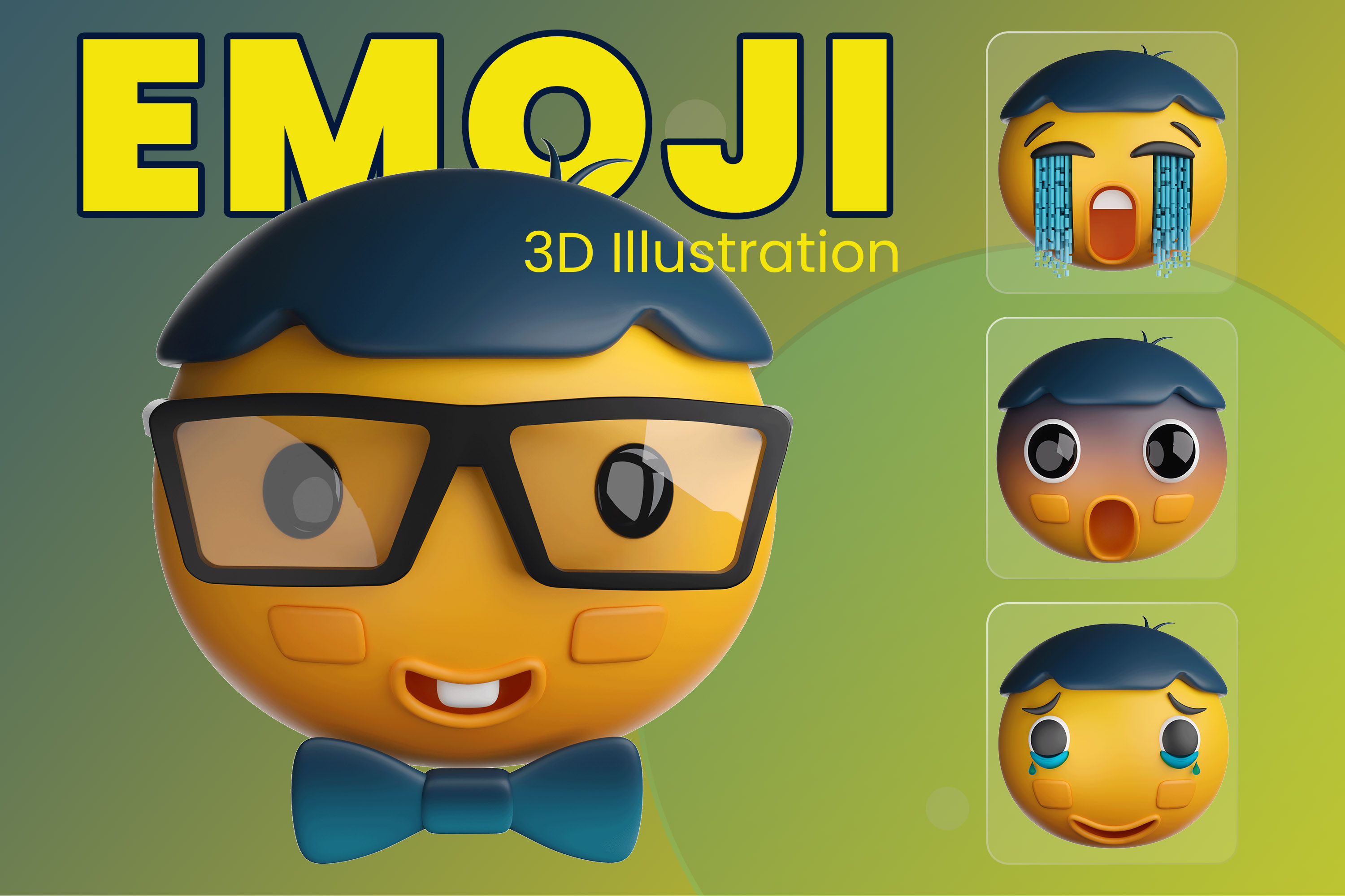 13 3D Silly Emoji Illustrations - Free in PNG, BLEND, GLTF - IconScout