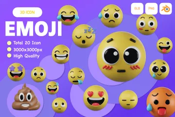 Émoji Pack 3D Icon