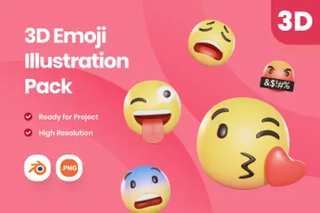 Emoji 3D Icon Pack