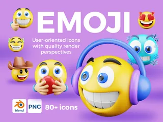 Emoji 3D Icon Pack