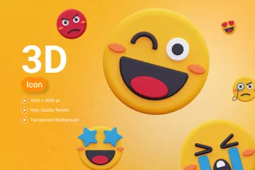 Emoji 3D Icon Pack