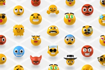 Emoji 3D Icon Pack