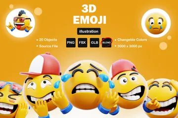 Emoji 3D Icon Pack