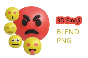 Emoji 3D Icon Pack