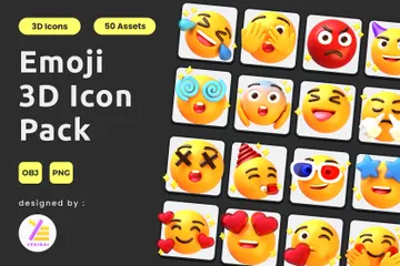 Emoji 3D Icon Pack