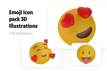 Emoji 3D Emoji Pack