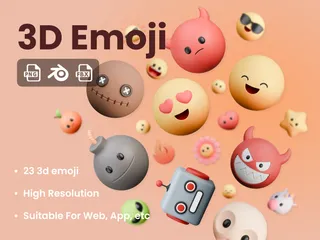 Emojis Paquete de Icon 3D