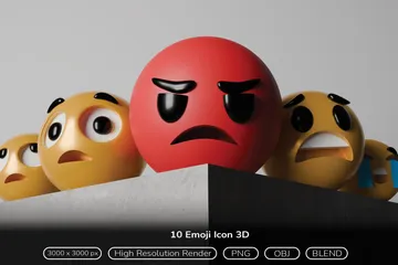 Émoji Pack 3D Icon