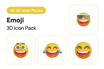 Emoji Pacote de Icon 3D