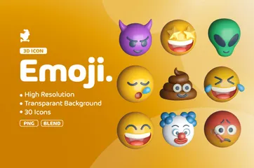 Émoji Pack 3D Icon