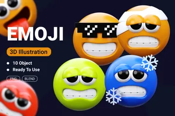 emojis Ilustración 3D Pack