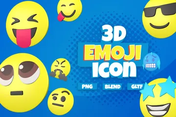 絵文字の 3D Iconパック