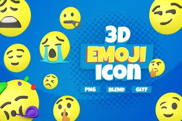 Emojis 3D Icon Pack