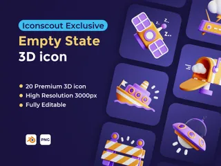 Empty State 3D  Pack