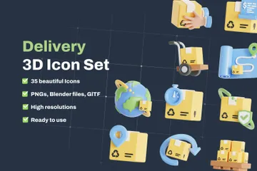 Entrega Paquete de Icon 3D