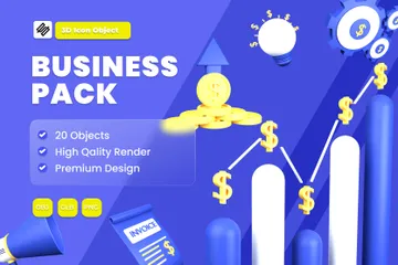 Entreprise Pack 3D Icon