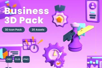 Entreprise Pack 3D Icon