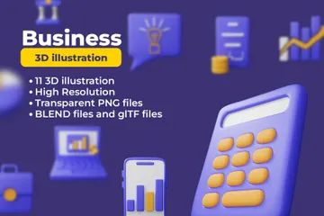 Entreprise Pack 3D Icon