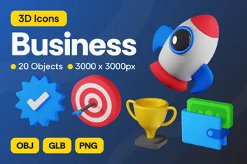 Entreprise Pack 3D Icon