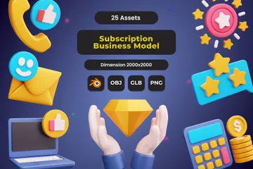 Entreprise Pack 3D Icon