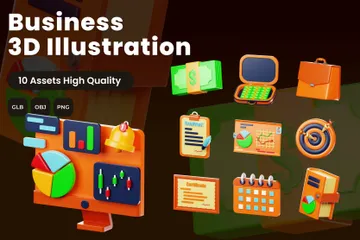 Entreprise Pack 3D Icon