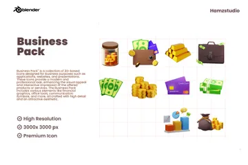 Entreprise Pack 3D Icon