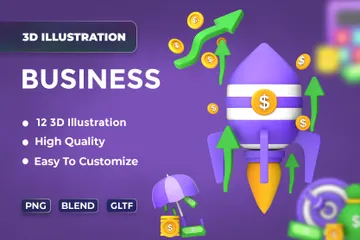 Entreprise Pack 3D Icon