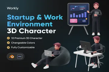 Démarrage et environnement de travail Pack 3D Illustration