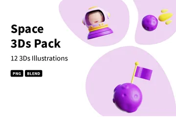 Espace Pack 3D Icon