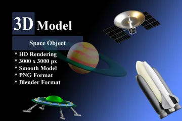 Espace Pack 3D Icon