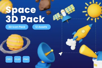 Espace Pack 3D Icon