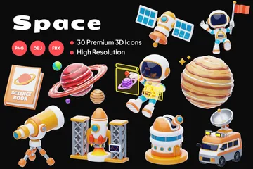 Espace Pack 3D Icon