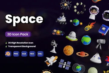 Espace Pack 3D Icon