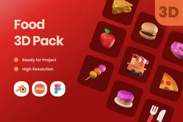 Essen 3D Illustration Pack