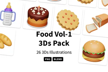 Essen Vol-1 3D Icon Pack