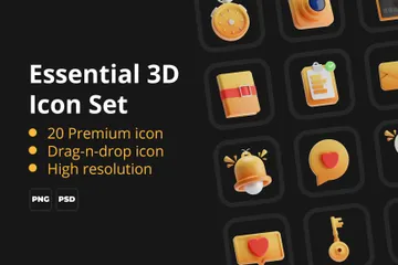 Essential 3D Illustration Pack