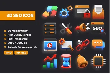Este Paquete de Icon 3D