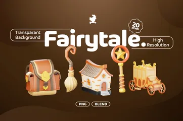 Fairytale 3D Icon Pack