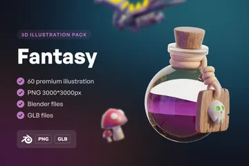 Fantaisie Pack 3D Icon