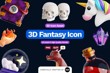 ファンタジー 3D Iconパック